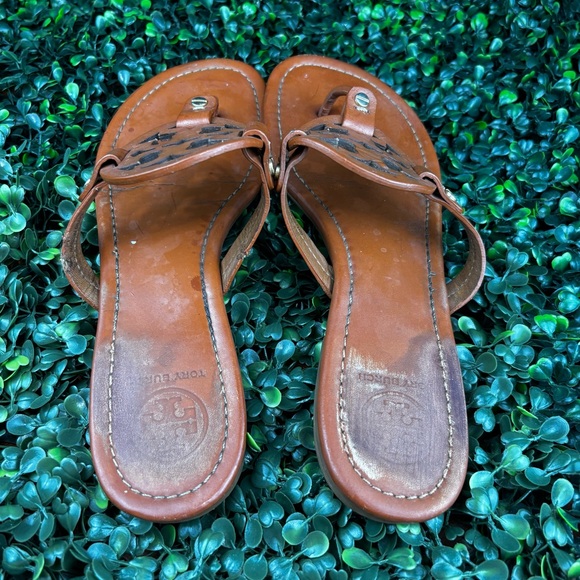 TORY BURCH THONG SANDALS SIZE 10 WOMAN - Picture 6 of 10